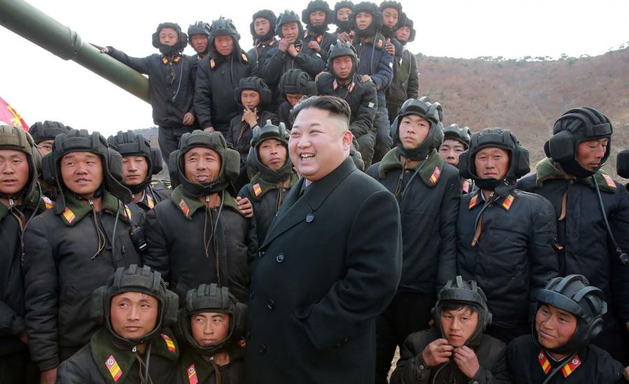 الزعيم الكوري الشمالي والمعارضة 