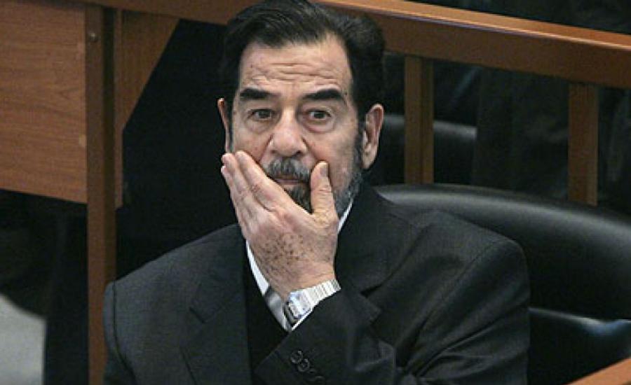 دماء صدام حسين 