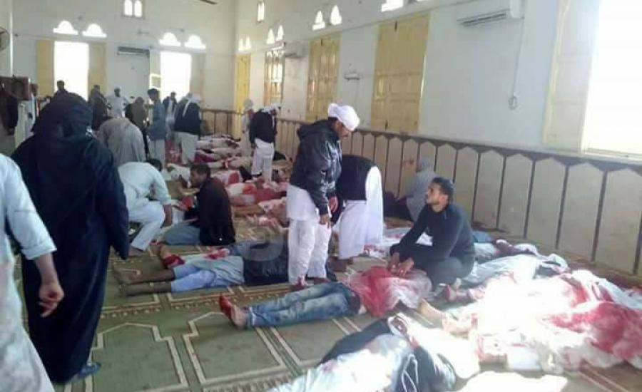 هجوم على مسجد في سيناء 