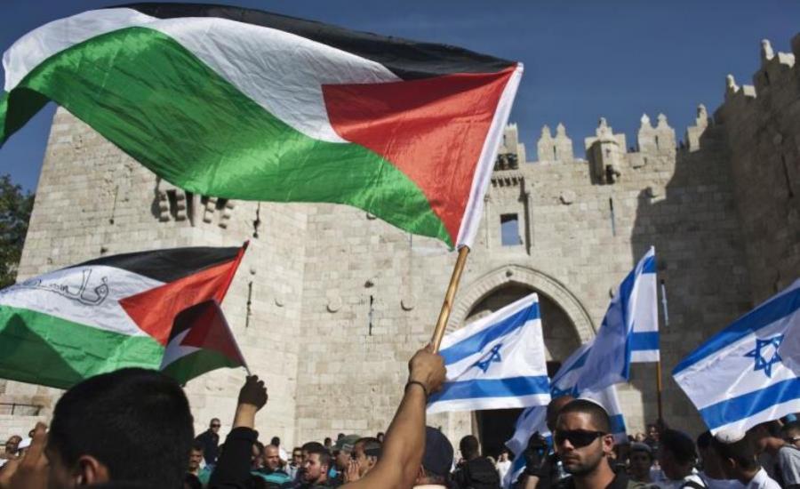 اعداد الفلسطينيين والاسرائيليين 