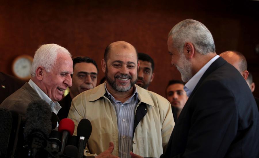 حماس وحركة فتح والانقسام الفلسطيني 
