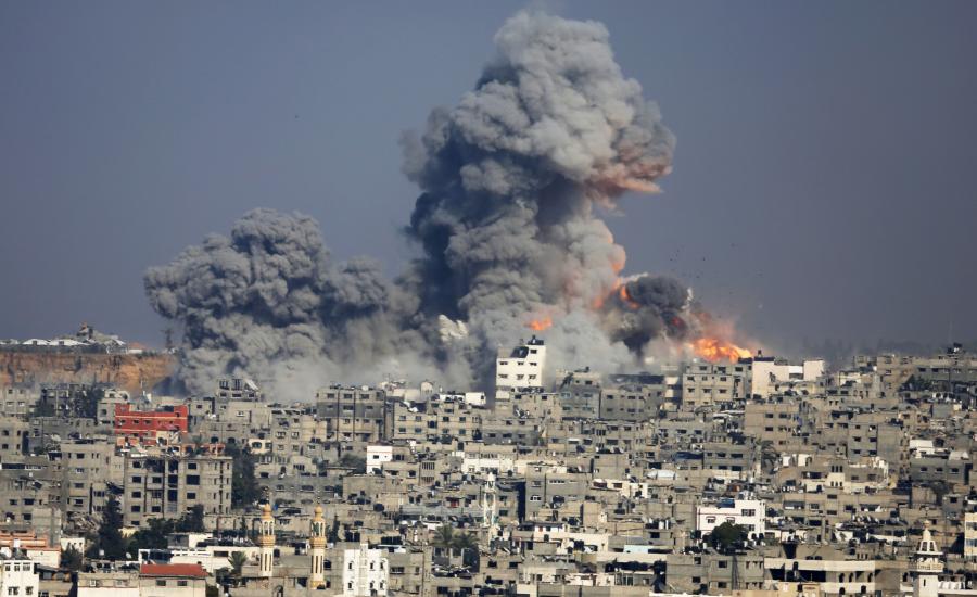 الجرائم الاسرائيلية في قطاع غزة