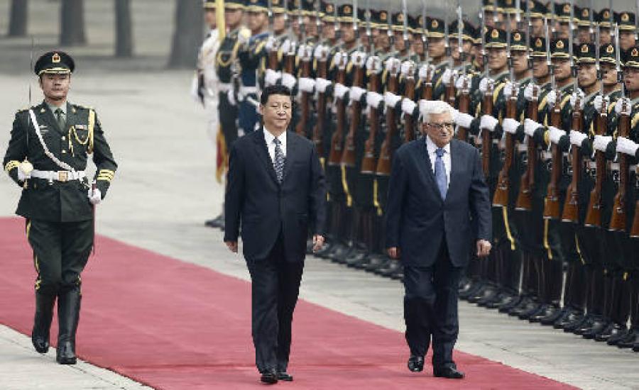 عباس والرئيس الصيني وفيروس كورونا 