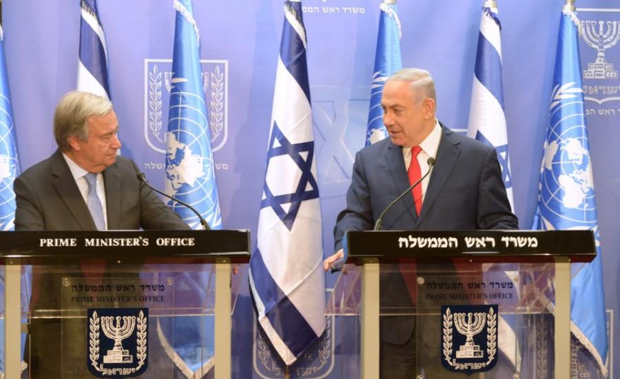  الأمين العام للأمم المتحدة سيجتمع مع عائلة أسير إسرائيلي لدى القسام