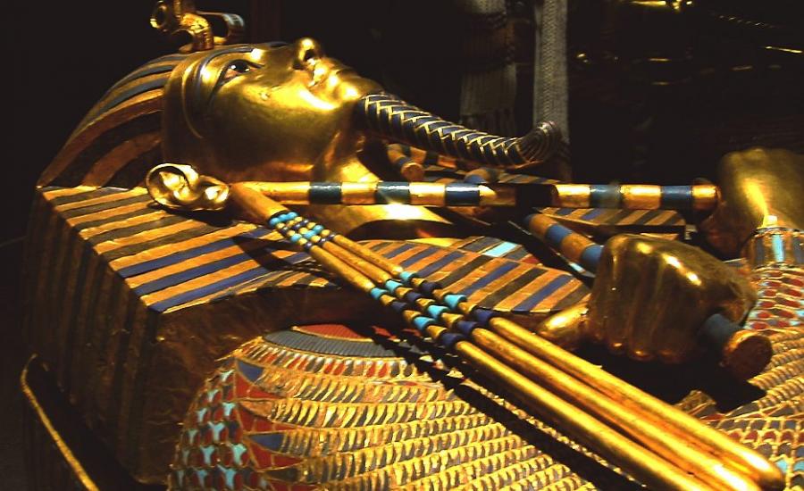 توابيت ذهبية في مصر 