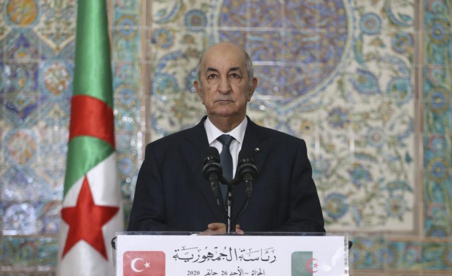 الرئيس الجزائري والتطبيع 