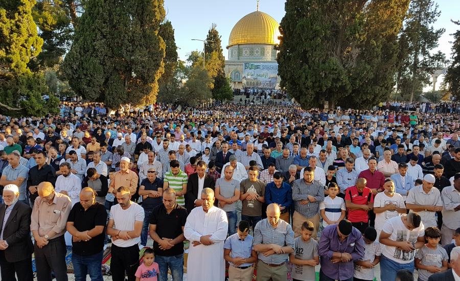 موعد صلاة عيد الفطر في فلسطين 