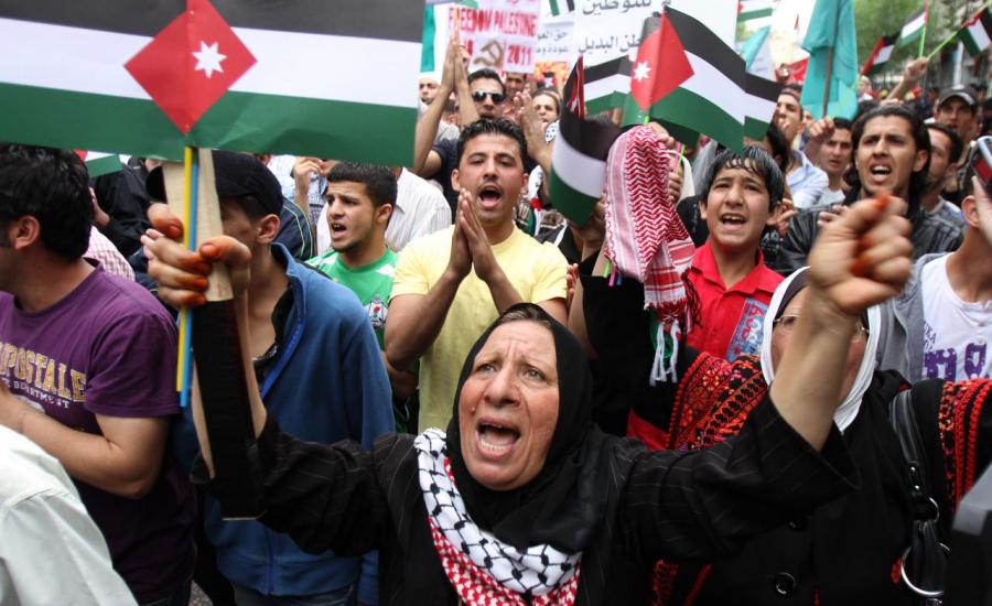 تظاهرات ومسيرات في الأردن منددة بقرار ترامب الاعتراف بالقدس عاصمة لإسرائيل