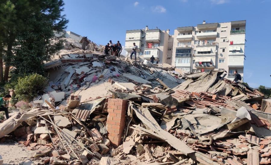زلزال يضرب ولاية ازمير 