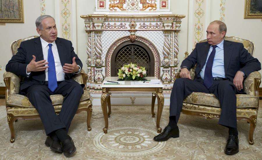 صحيفة روسية تكشف عن ذعر نتنياهو أثناء لقاءه بوتين