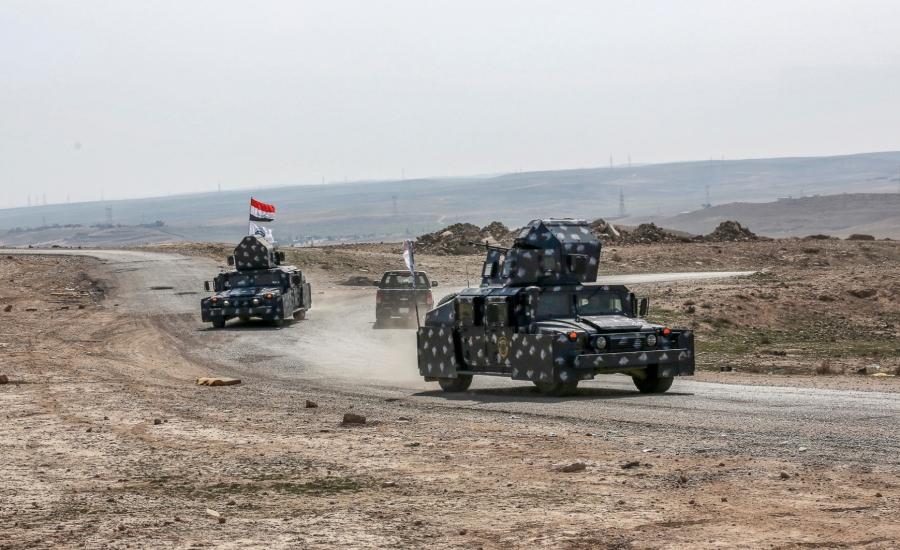 القوات العراقية في الموصل 