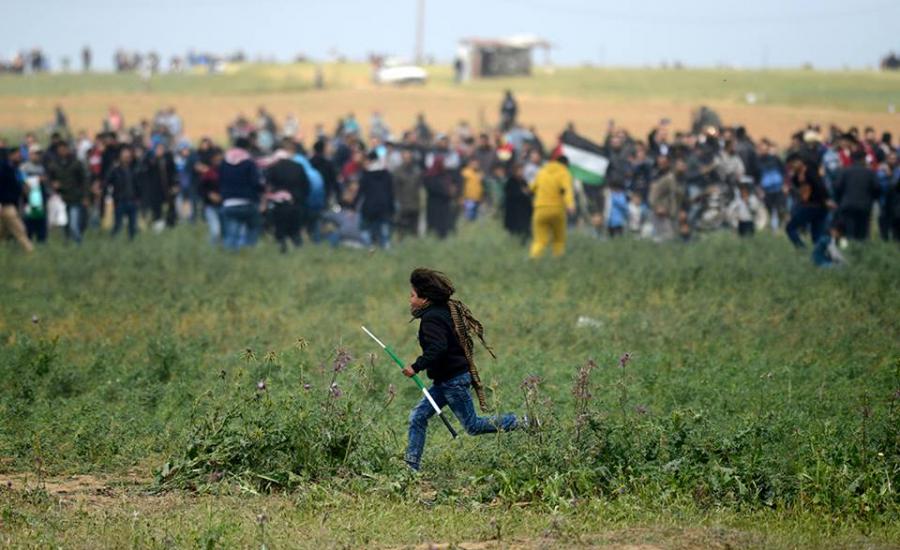 طفلة 7 سنوات تربك قناصة جنود الاحتلال في قطاع غزة