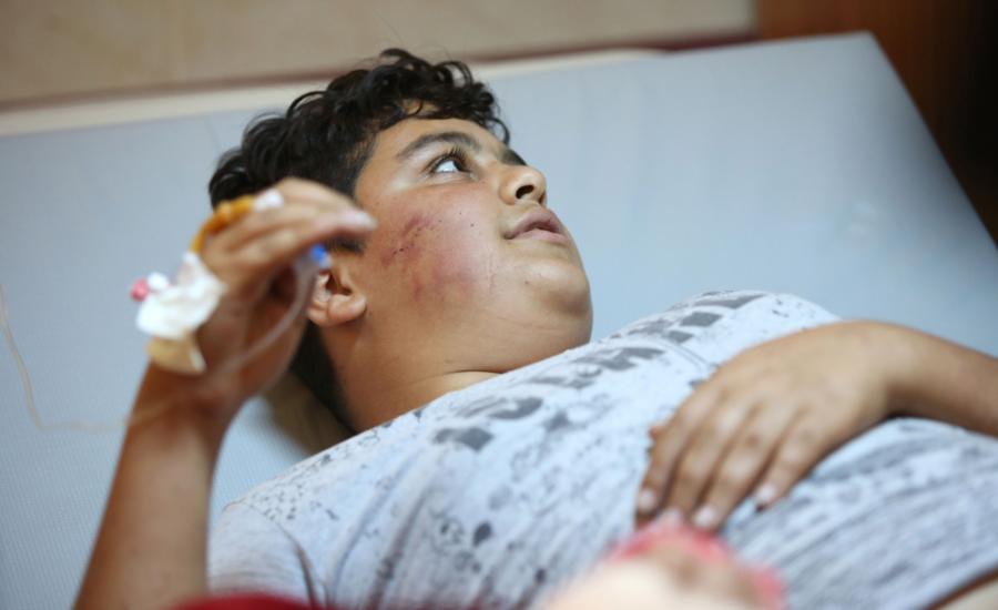 مستوطنون يحاول قتل طفل فلسطيني في نابلس 