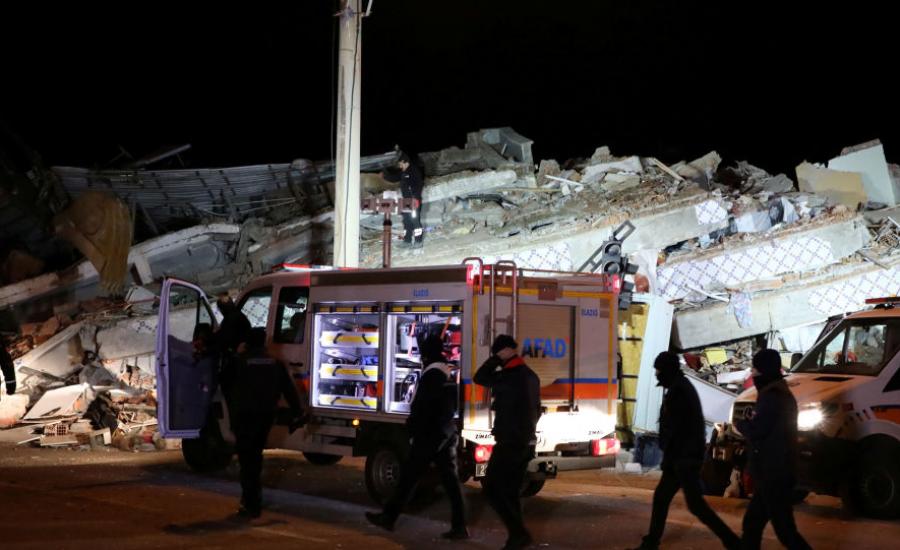 زلزال يضرب تركيا 