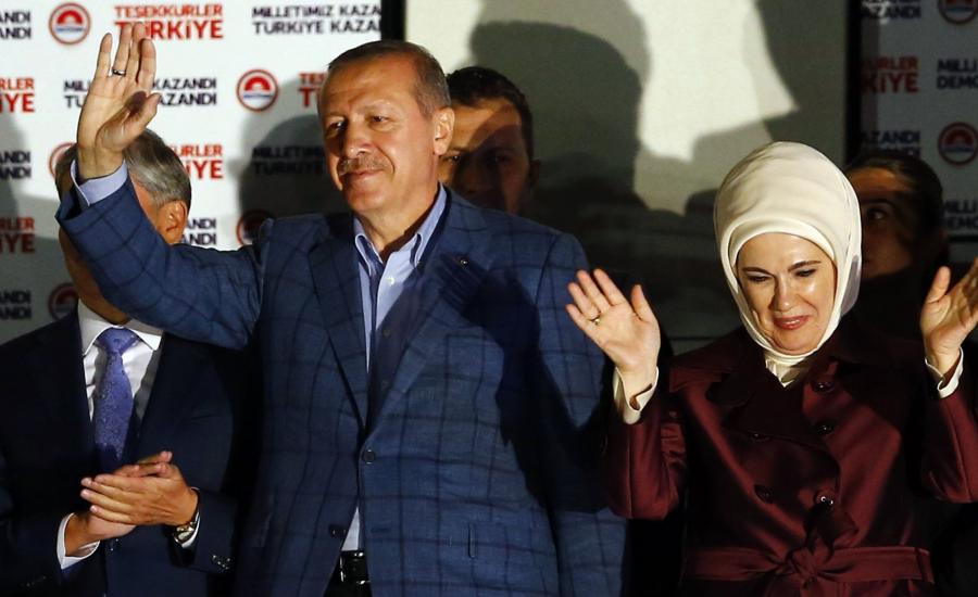 تنصيب أردوغان رئيسا لتركيا