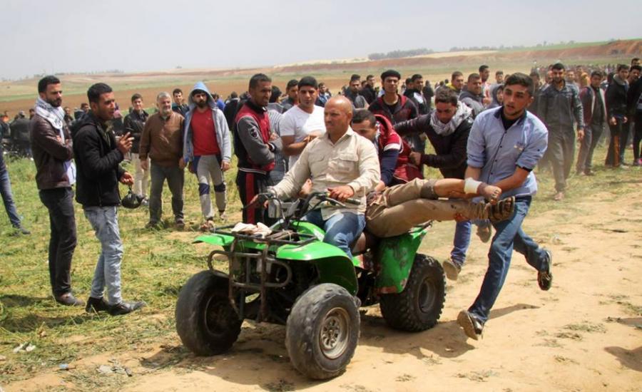 إصابة 7 مواطنين بالرصاص الحي على الحدود الشرقية لقطاع غزة
