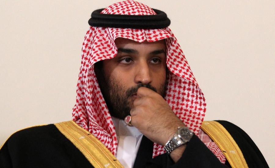محمد بن سلمان وسعود القحطاني 