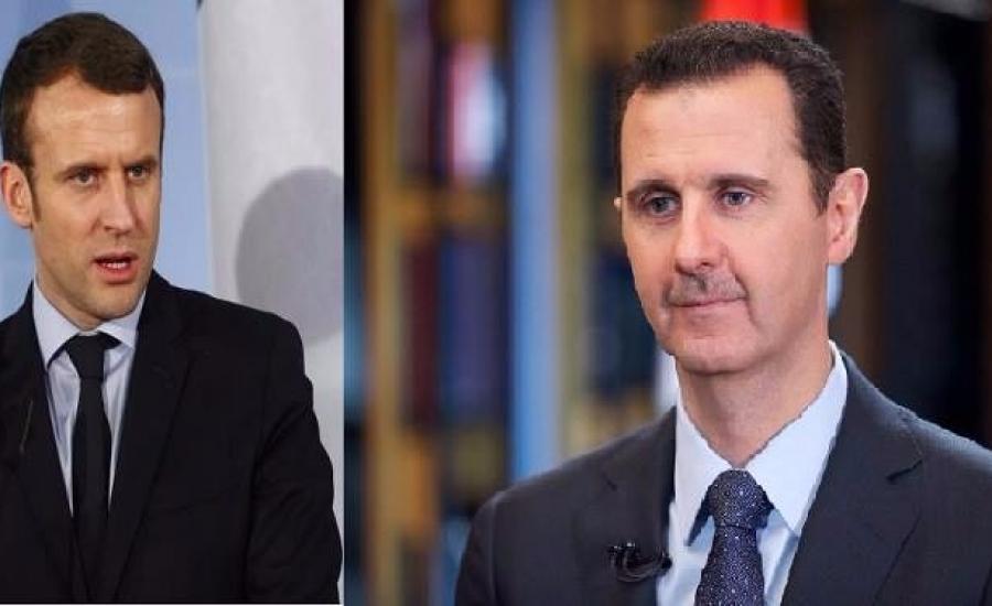 رئيس فرنسا: لا أرى بديلا شرعيا للأسد في سوريا