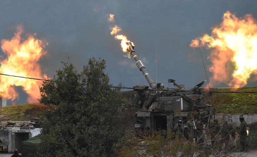 الجيش الاسرائيلي يقصف موقعاً للجيش السوري في منقطة القنيطرة