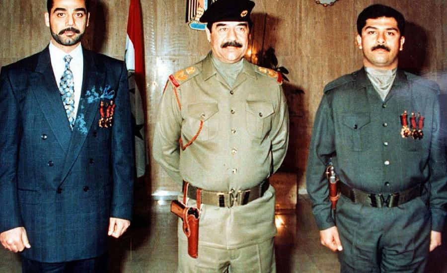 قصي وعدي صدام حسين 