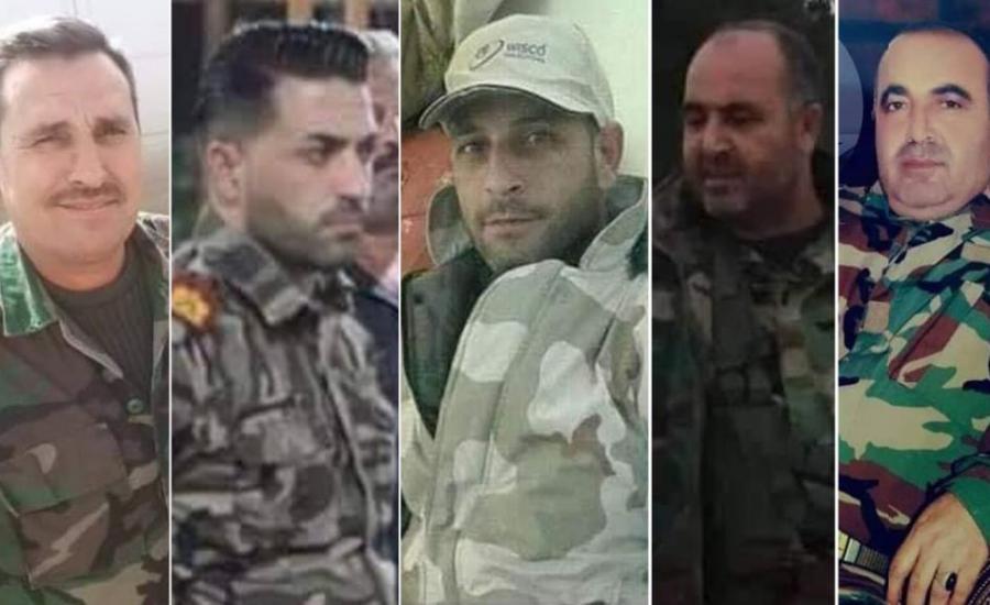 مقتل ضباط سوريين في ادلب 