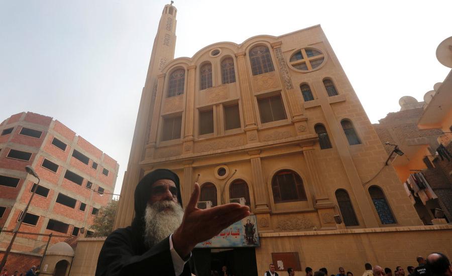 هجوم على كنيسة جنوب القاهرة 