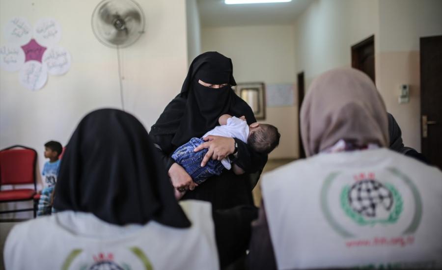 هيئة إغاثية تركية توزع مساعدات مالية على 16 ألف طفل يتيم في غزة