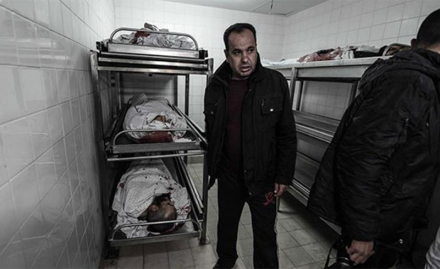 استشهاد خمسة فلسطينيين في غزة 