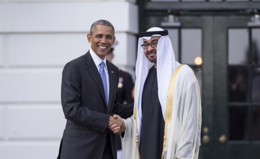 اوباما ومحمد بن زايد 