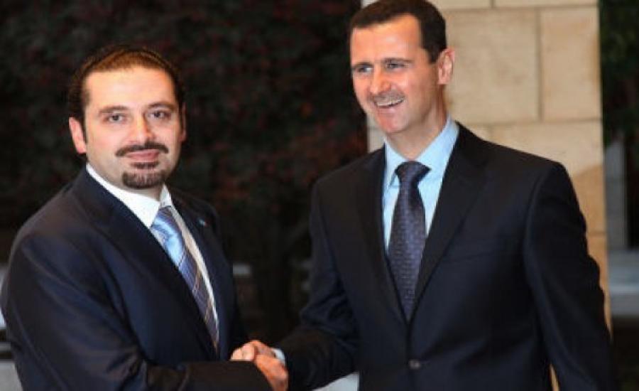 تيار المستقبل وبشار الأسد 