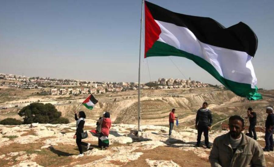 جيش الاحتلال يفجر سارية العلم الفلسطيني في سبسطية