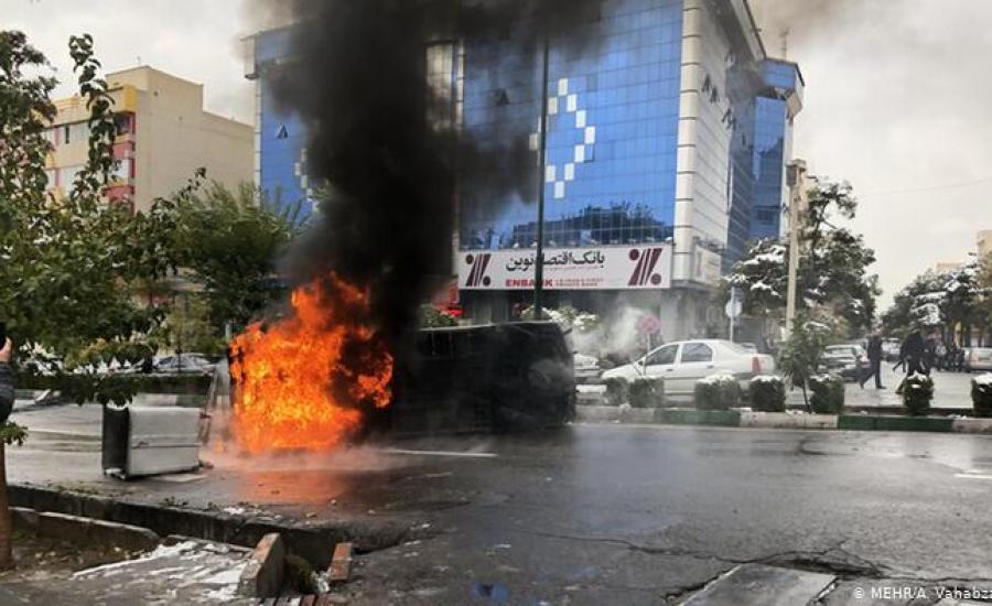 قتلى جراء التظاهرات في ايران 