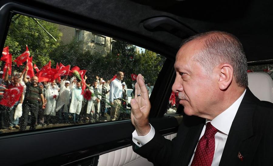 اردوغان يتعهد