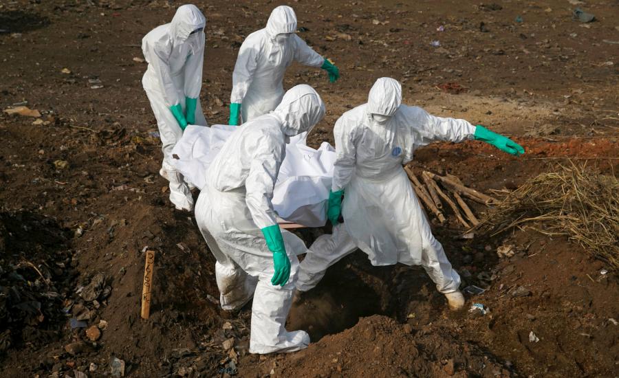 انتهاء وباء ايبولا في العالم 