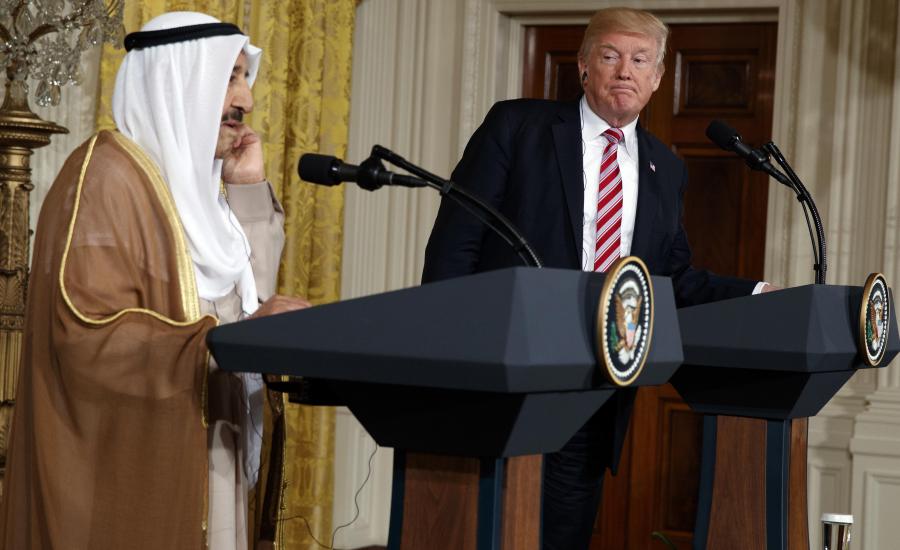 ما الذي أثار غيرة ترامب من أمير الكويت؟