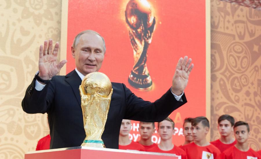 بوتين وخروج المنتخب الروسي من كأس العالم 