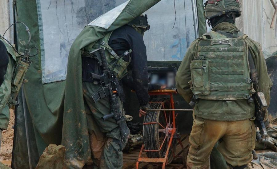 الجيش الاسرائيلي يفجر انفاق حزب الله 