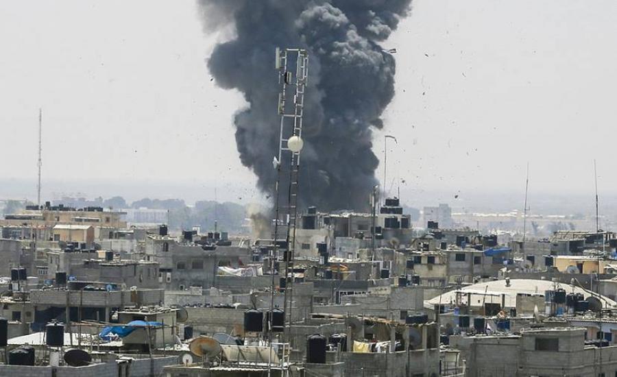 ادرعي والحرب على غزة 