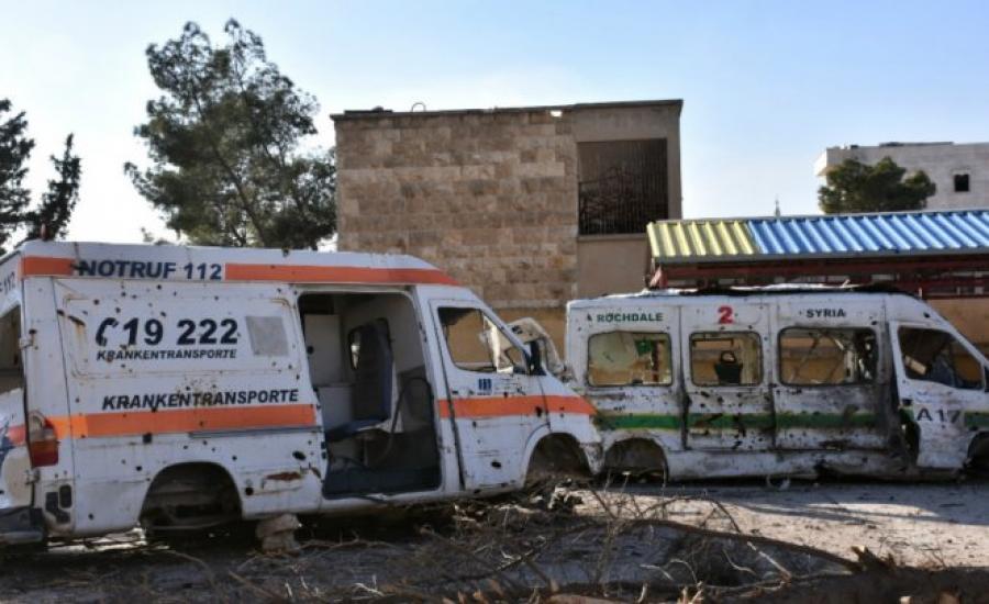 800 من الطواقم الطبية قتلوا بجرائم حرب بسوريا