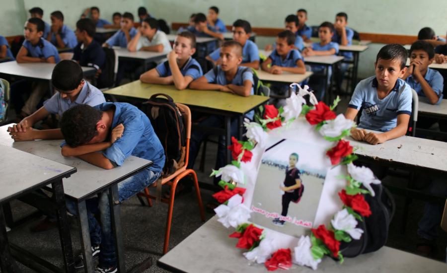 استشهاد اطفال فلسطينيين 