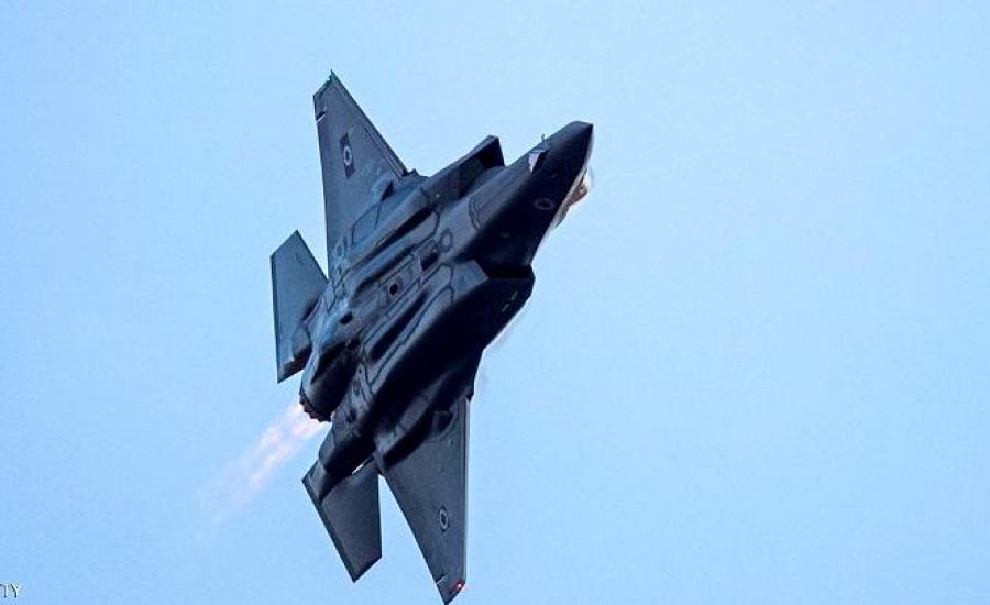 اسرائيل تستخدم طائرة F35  لقصف سوريا 