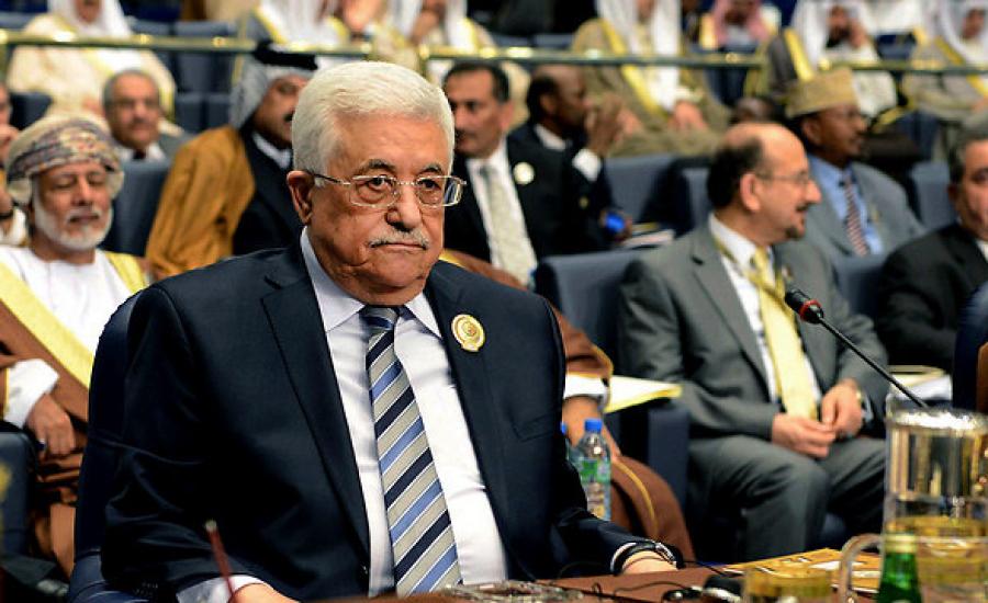 عباس في القمة العربية 