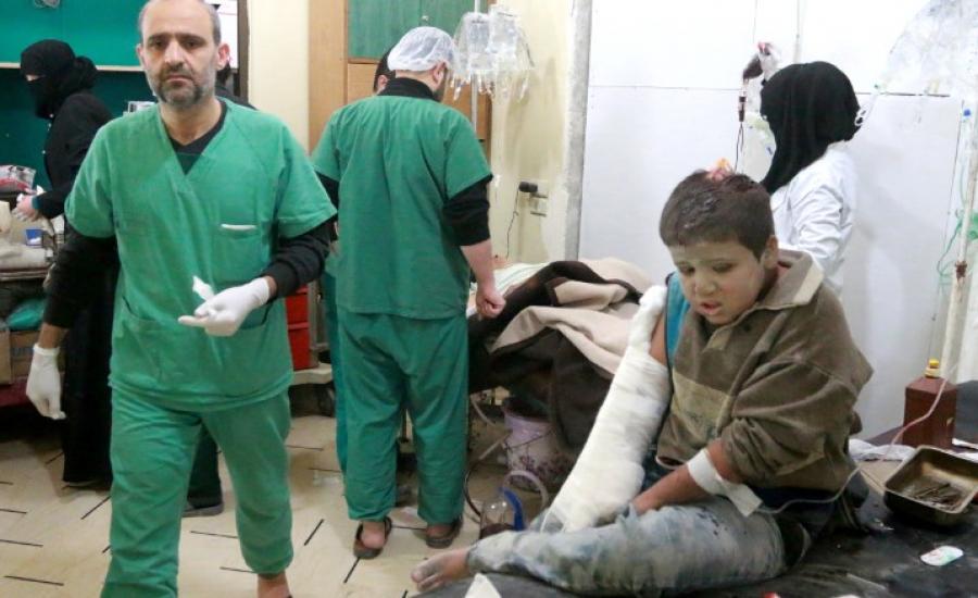 الهجمات على المستشفيات في سوريا 