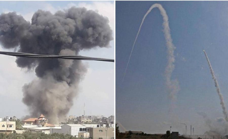 القصف الاسرائيلي على غزة  