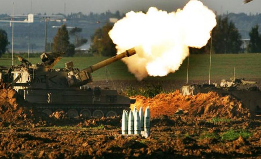 المدفعية الاسرائيلية 