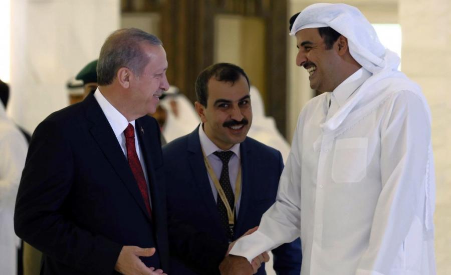 اردوغان وامير قطر 