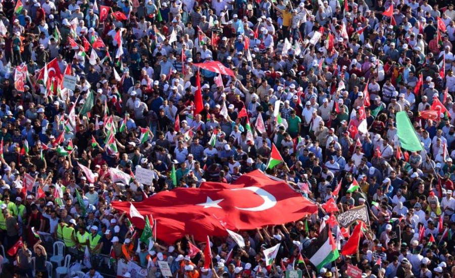 تركيا واسرائيل والفلسطينيين 
