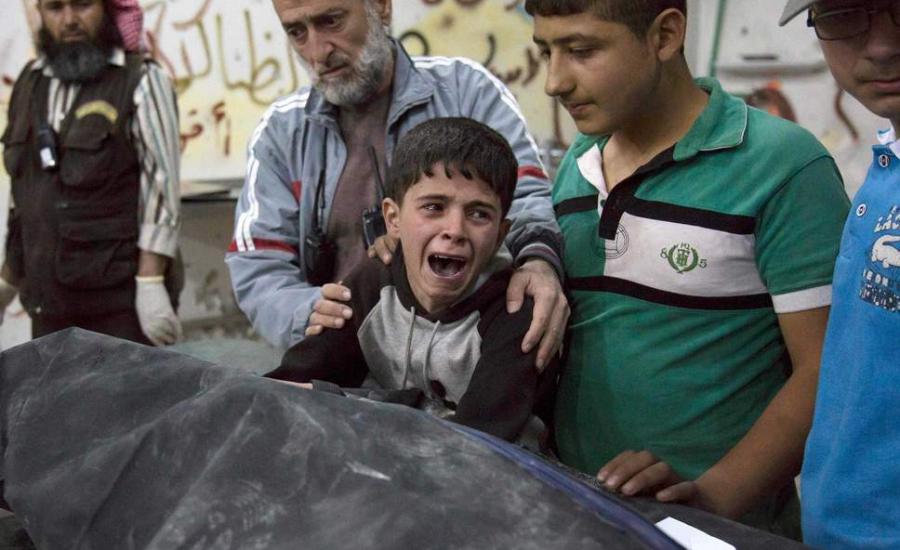 مقتل مدنيين في ادلب 