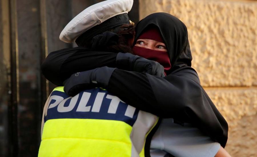 حظر النقاب في الدنمارك 