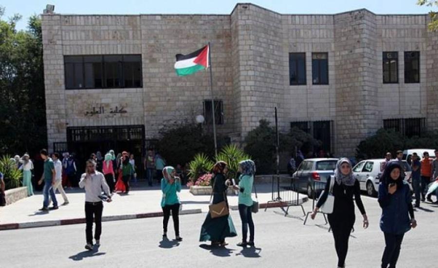 اضراب في الجامعات الفلسطينية 